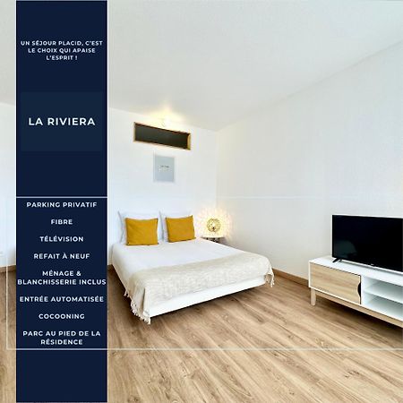 モン・ド・マルサンLa Riviera - Terrasse - Parking & Parcアパートメント エクステリア 写真